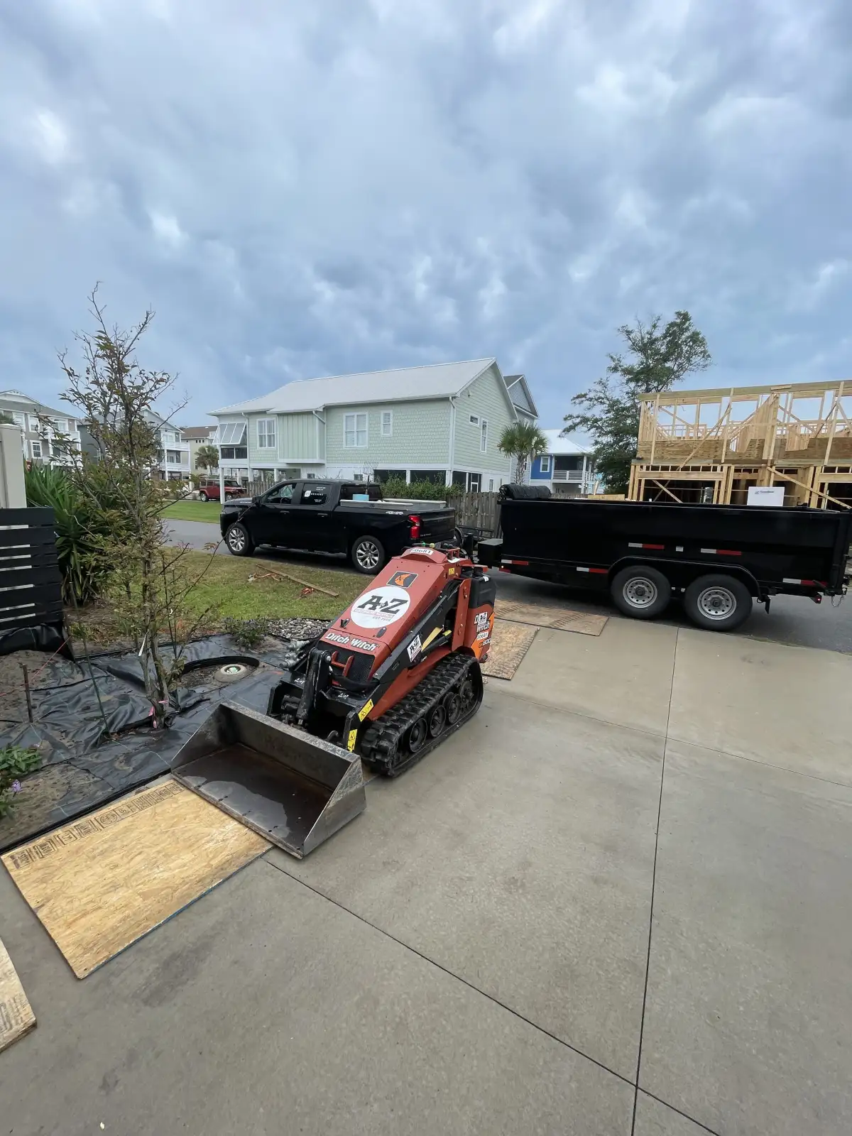 ENC Designs single accountable crew on a coastal North Carolina jobsite